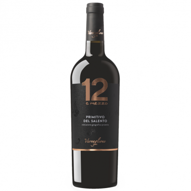 12 E Mezzo Primitivo Del Salento I.G.T., 0,75 l 12 E Mezzo Primitivo Del Salento I.G.T., 0,75 l