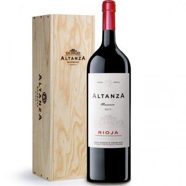 Altanza Reserva Rioja Magnum in Wooden Case, 1,5 l Altanza Reserva Rioja Magnum in Wooden Case, 1,5 l