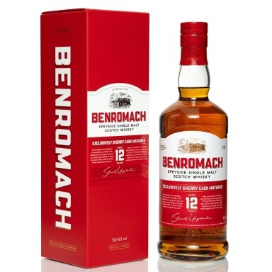 Benromach Speyside Single Malt Scotch Whisky 12 Years, 0,7 l Benromach Speyside Single Malt Scotch Whisky 12 Years, 0,7 l