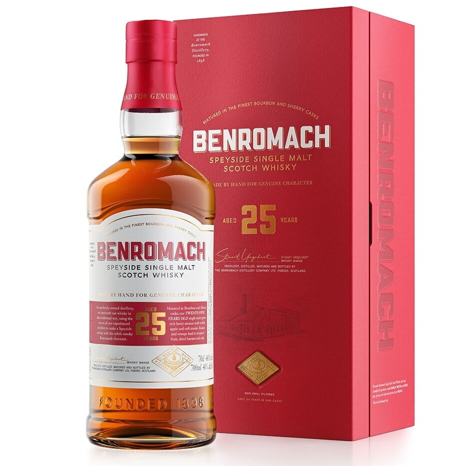 Benromach Speyside Single Malt Scotch Whisky 25 Years, 0,7 l