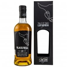 BLACK BULL AGED 18 YEARS DOUBLE MATURED IN OAK CASKS BLENDED SCOTCH WHISKY, 0,7 l