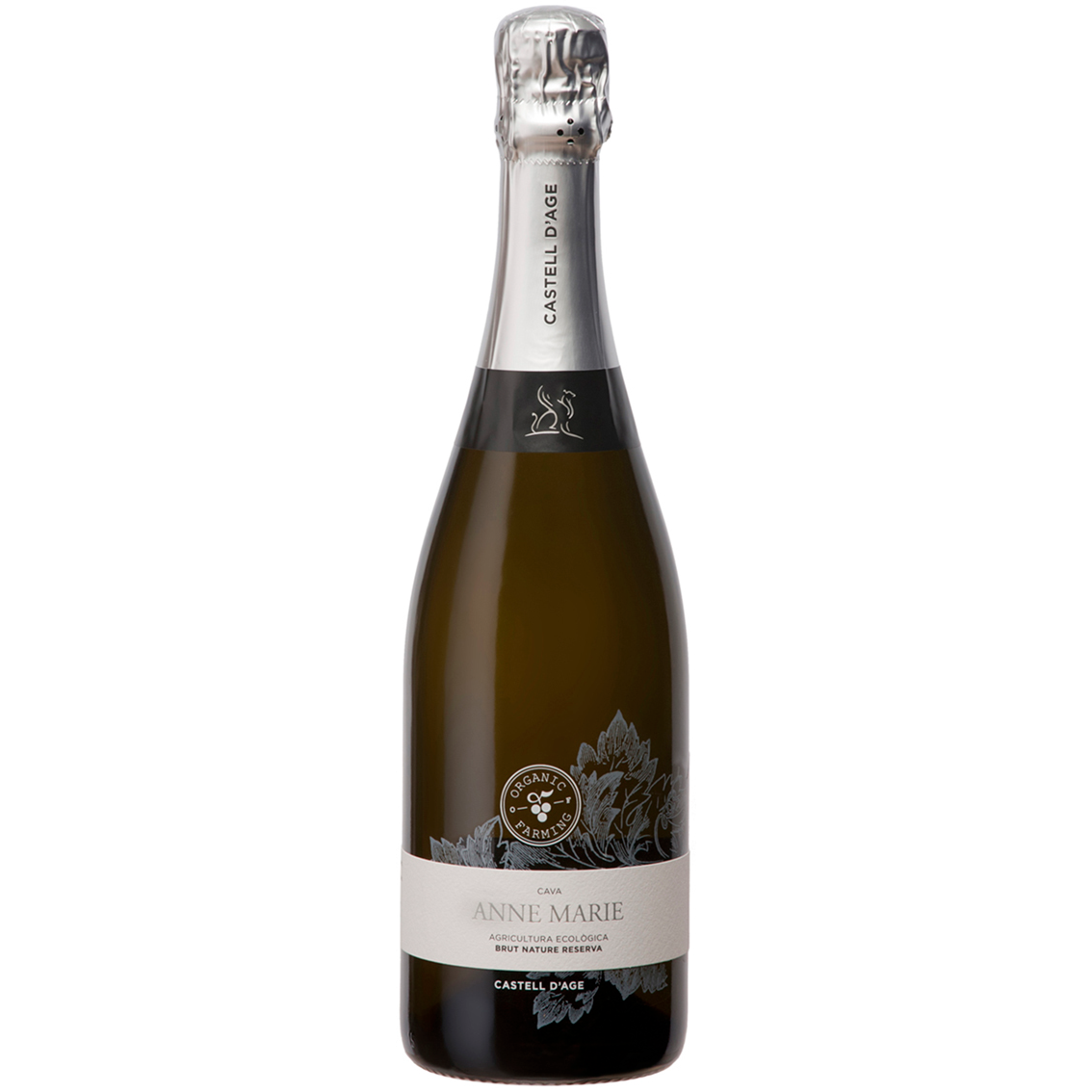 Ekologiškas Castell D'Age Cava Anne Marie Brut Nature Reserva, 0,75 l Ekologiškas Castell D'Age Cava Anne Marie Brut Nature Reserva, 0,75 l