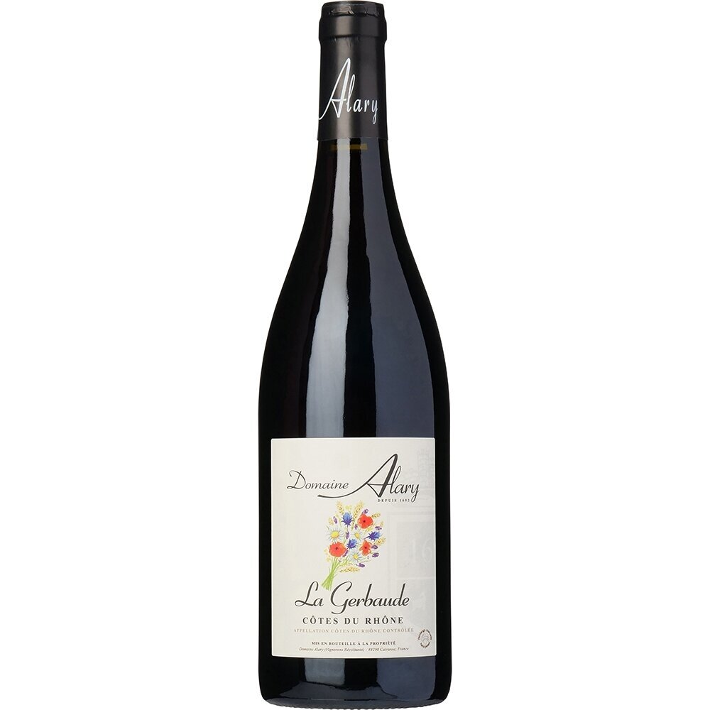 Ekologiškas Domaine Alary La Gerbaude Côtes Du Rhône A.O.C., 0,75 l Ekologiškas Domaine Alary La Gerbaude Côtes Du Rhône A.O.C., 0,75 l
