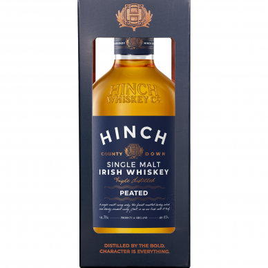 Hinch Peated Single Malt Irish Whiskey, 0,7 l
