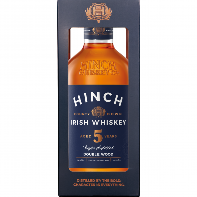 Hinch Whiskey 5YO Double Wood, 0,7 l