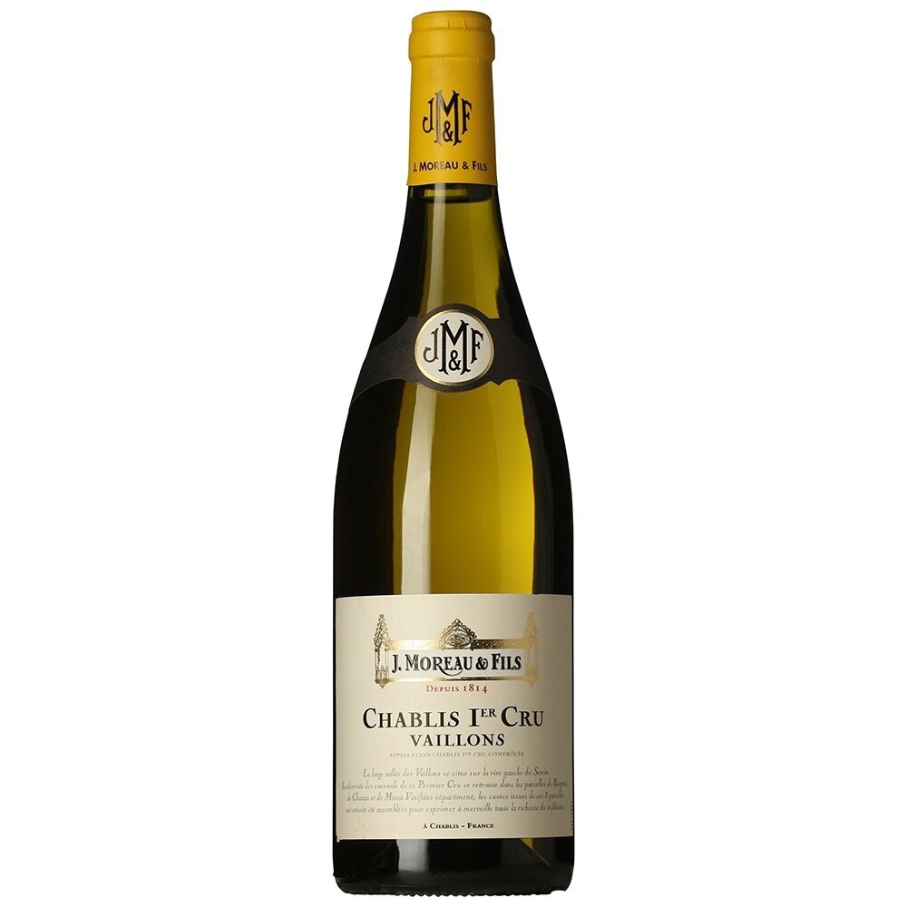 J. Moreau & Fils Chablis Premier Cru Vaillons AC, 0,75 l