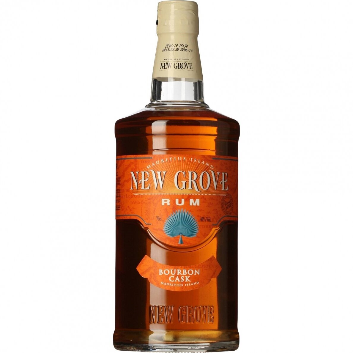 New Grove Bourbon Cask Rum, 0,7 l New Grove Bourbon Cask Rum, 0,7 l