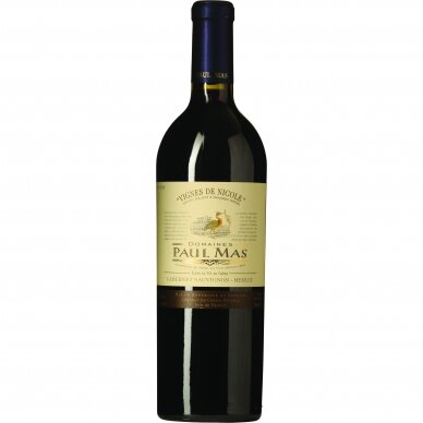 Paul Mas Vigne De Nicole Cabernet Sauvignon Merlot Vin De Pays, 0,75 l Paul Mas Vigne De Nicole Cabernet Sauvignon Merlot Vin De Pays, 0,75 l
