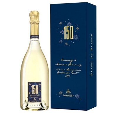 Pommery Champagne 150 Cuvee Blanc de Blancs in Gift Box, 0,75 l Pommery Champagne 150 Cuvee Blanc de Blancs in Gift Box, 0,75 l