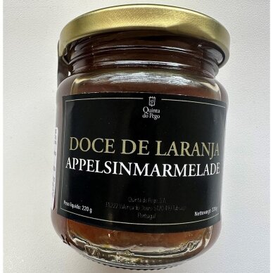 Quinta do Pego Apelsinų marmeladas, 220 g Quinta do Pego Apelsinų marmeladas, 220 g