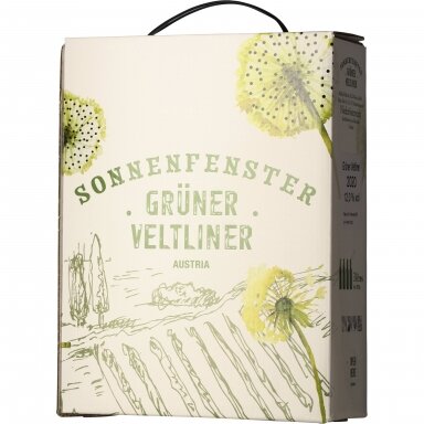 Sonnenfenster Grüner Veltliner Bag In Box, 3 l Sonnenfenster Grüner Veltliner Bag In Box, 3 l