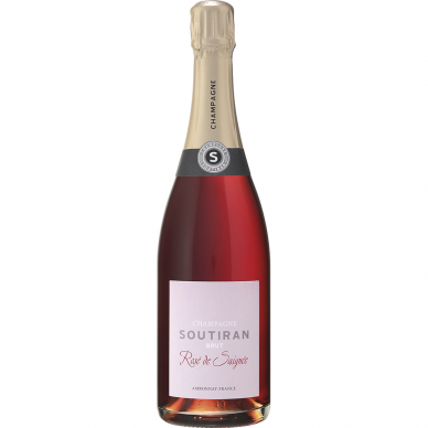 Soutiran Rose de Saignee Champagne, 0,75 l