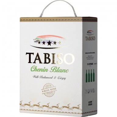 Tabiso Chardonnay Chenin Bag In Box, 3 l Tabiso Chardonnay Chenin Bag In Box, 3 l