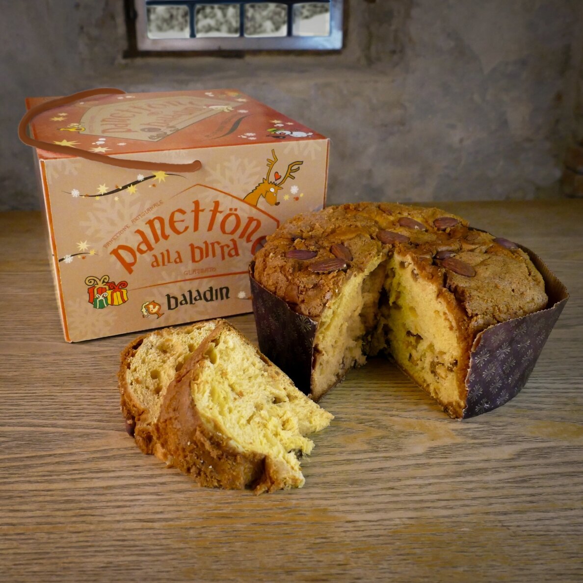 Tradicinis panettone pyragas, 1 kg Tradicinis panettone pyragas, 1 kg