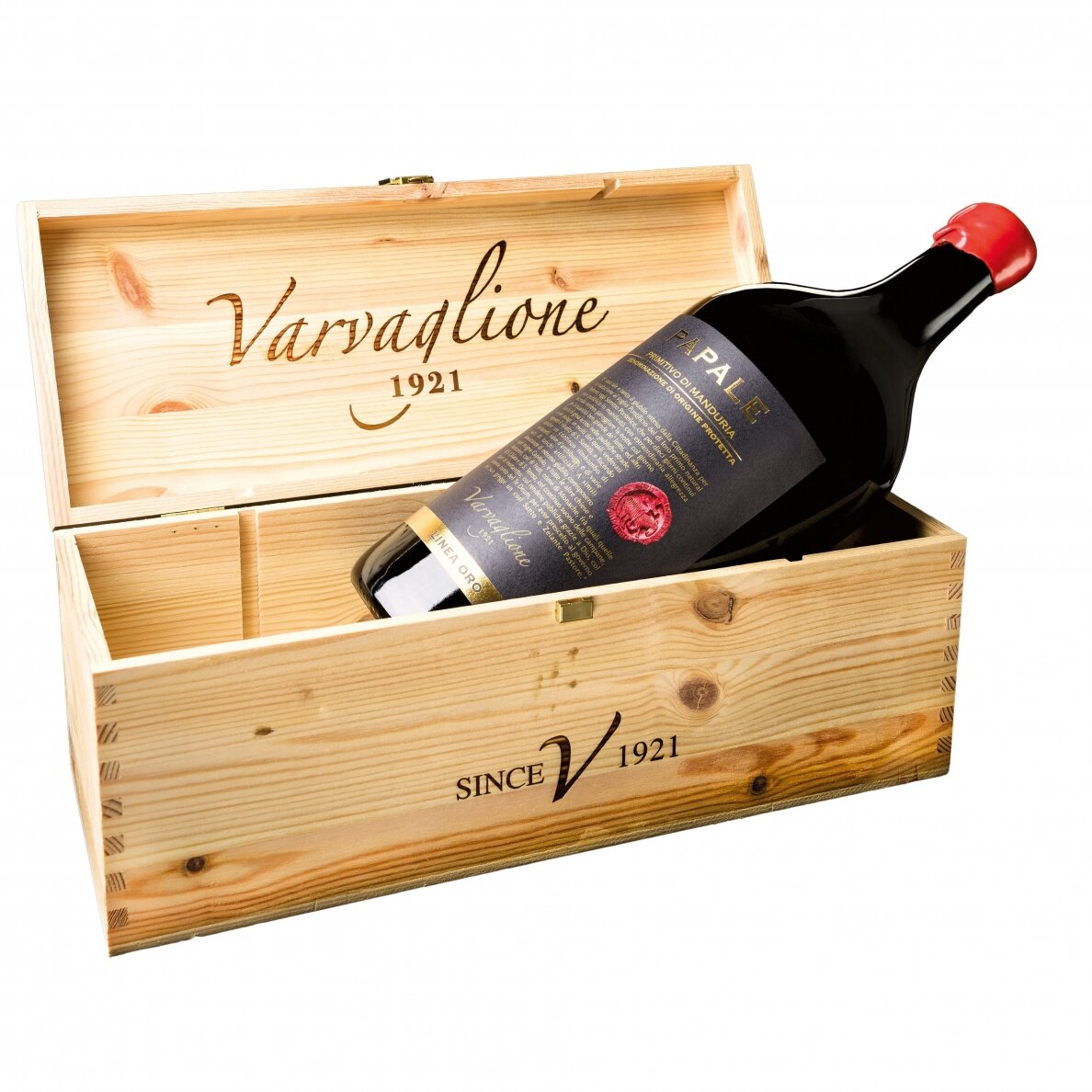 Varvaglione Papale Oro Primitivo di Manduria DOP, 6 l