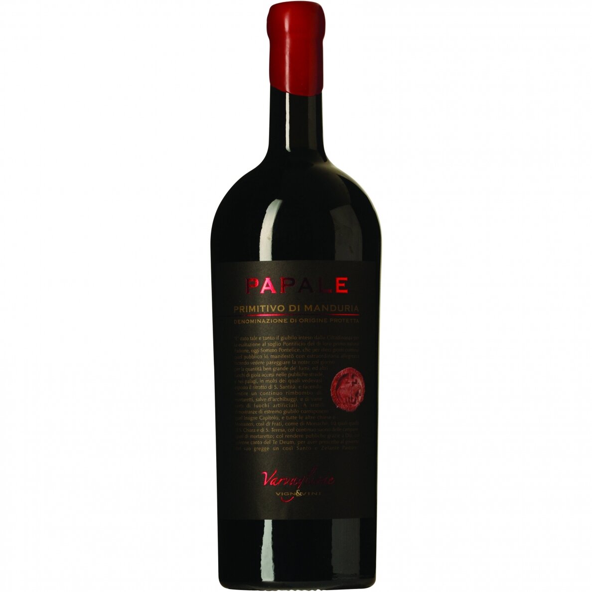 Varvaglione Papale Primitivo Di Manduria D.O.P. Magnum, 1,5 l 1