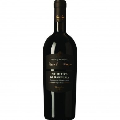 Varvaglione Cosimo Privata Primitivo Di Manduria D.O.P., 0,75 l Varvaglione Cosimo Privata Primitivo Di Manduria D.O.P., 0,75 l