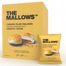 Zefyrai Mallows Crunchy Toffee 5 x 18 g (traškus irisas)